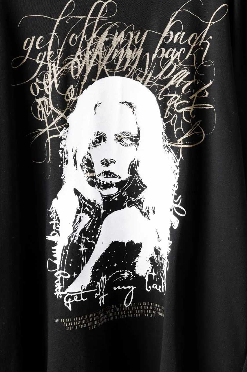 beauty : beast MONTAGE L/S TEE (BLACK) - Image 7