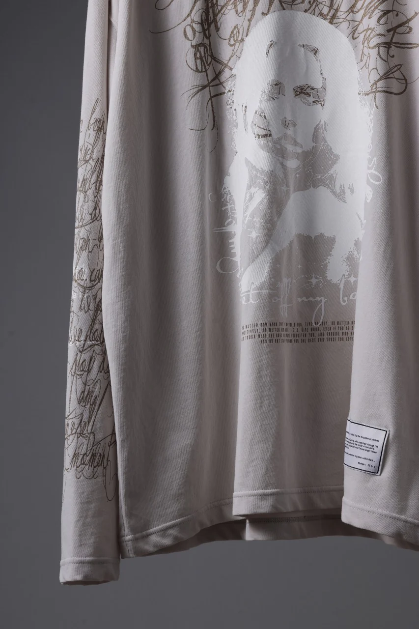 beauty : beast MONTAGE L/S TEE (GRAYGE) - Image 5