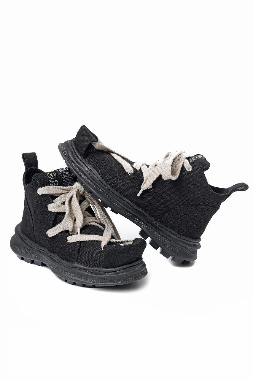 beauty : beast ROLL-TONGUE STAINNING SHOES feat. Maison MIHARA YASUHIRO (BLACK x BEIGE) - Image 8