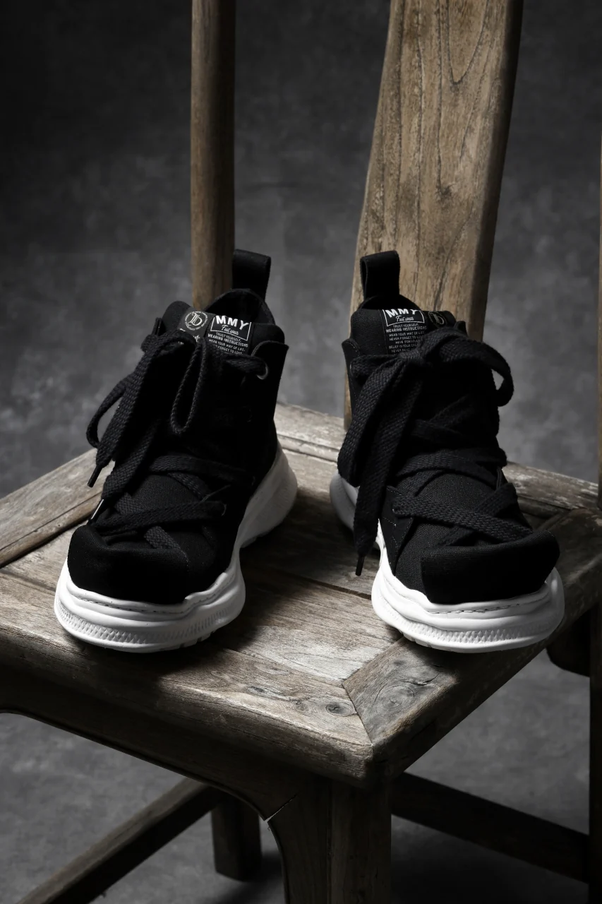 beauty : beast ROLL-TONGUE STAINNING SHOES feat. Maison MIHARA YASUHIRO (BLACK x BLACK) - Image 15