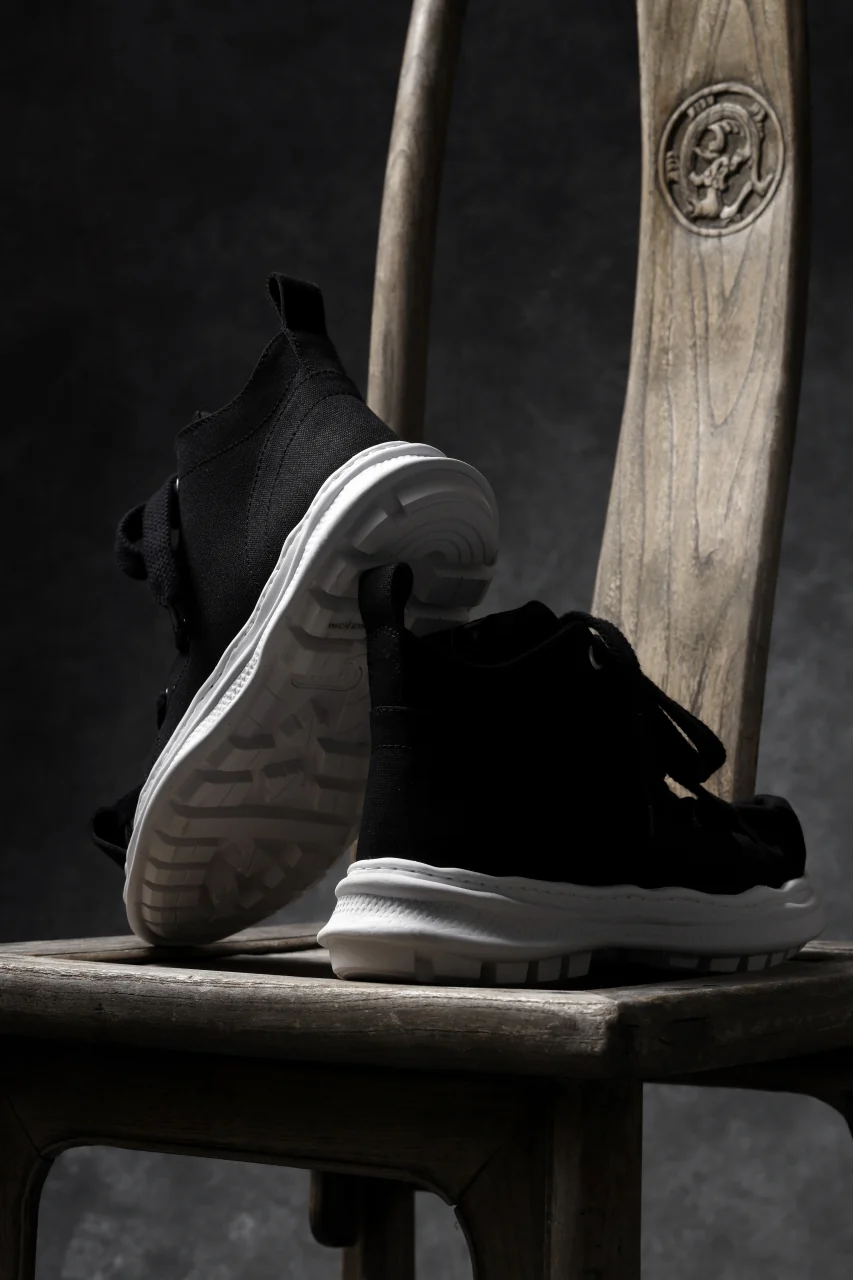 beauty : beast ROLL-TONGUE STAINNING SHOES feat. Maison MIHARA YASUHIRO (BLACK x BLACK) - Image 19