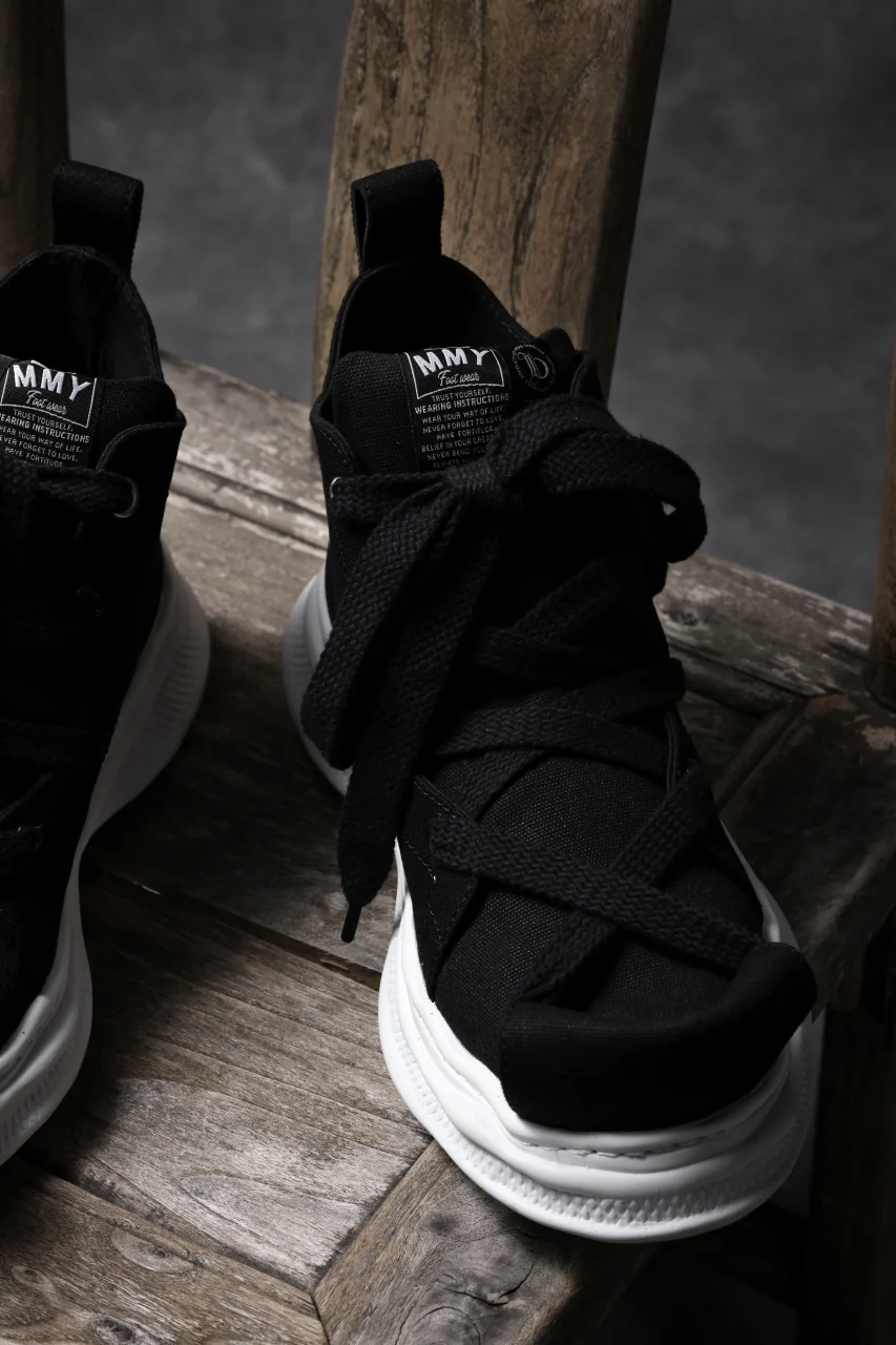 beauty : beast ROLL-TONGUE STAINNING SHOES feat. Maison MIHARA YASUHIRO (BLACK x BLACK) - Image 20