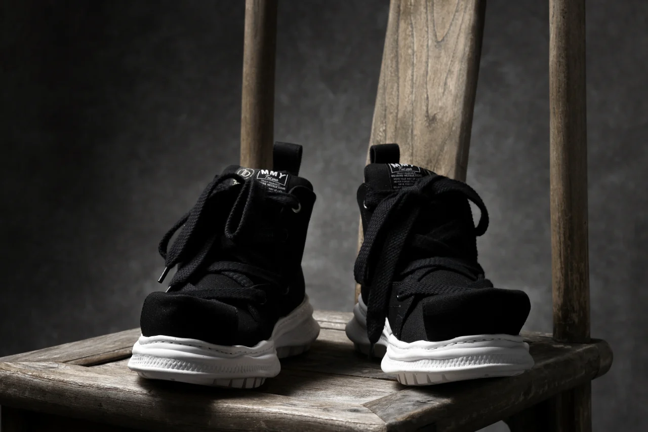 beauty : beast ROLL-TONGUE STAINNING SHOES feat. Maison MIHARA YASUHIRO (BLACK x BLACK) - Image 24