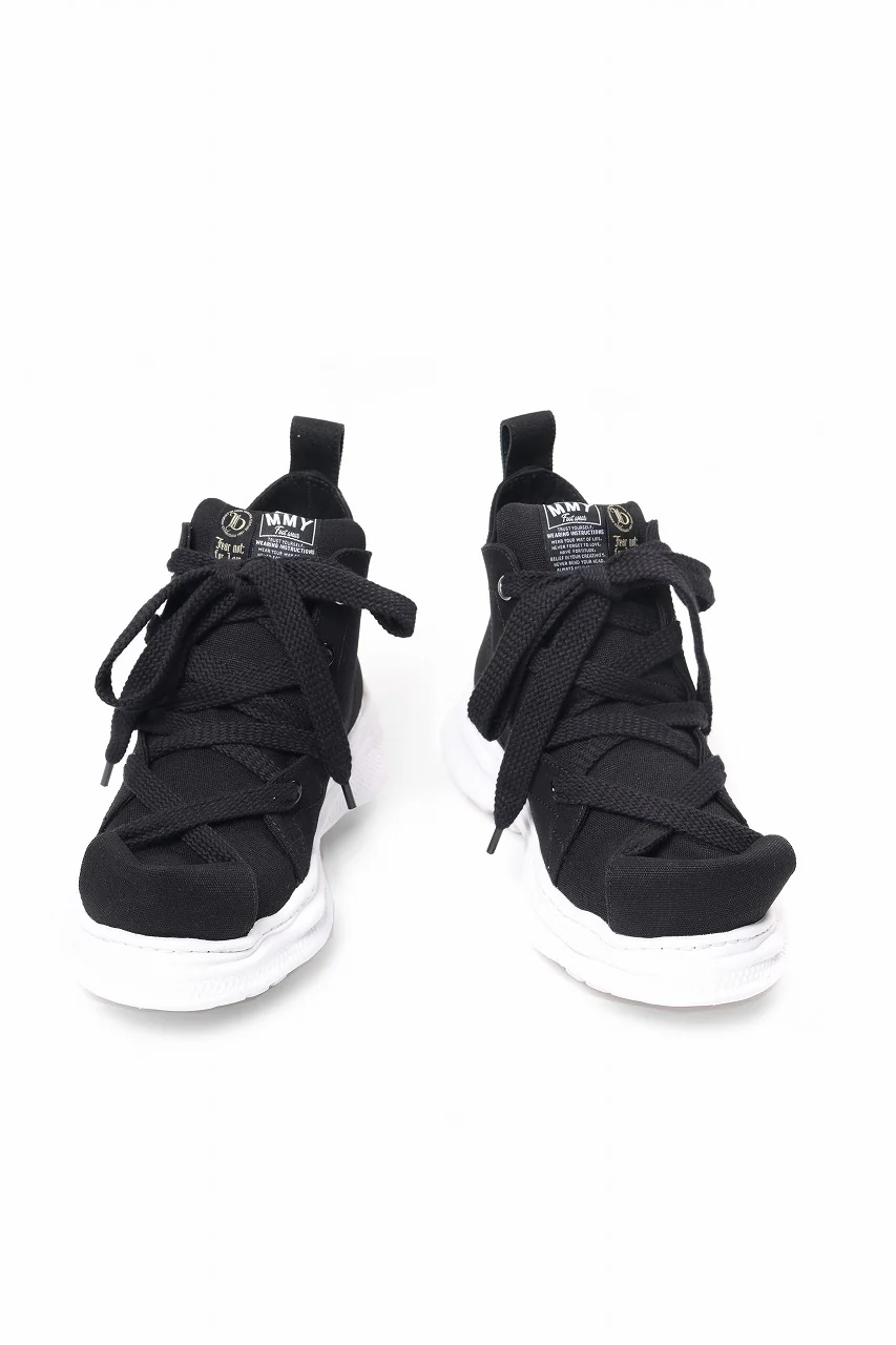 beauty : beast ROLL-TONGUE STAINNING SHOES feat. Maison MIHARA YASUHIRO (BLACK x BLACK) - Image 3