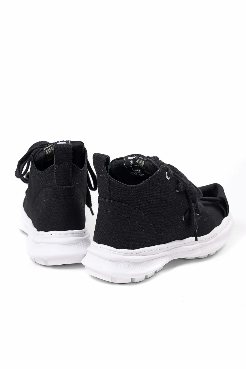 beauty : beast ROLL-TONGUE STAINNING SHOES feat. Maison MIHARA YASUHIRO (BLACK x BLACK) - Image 6