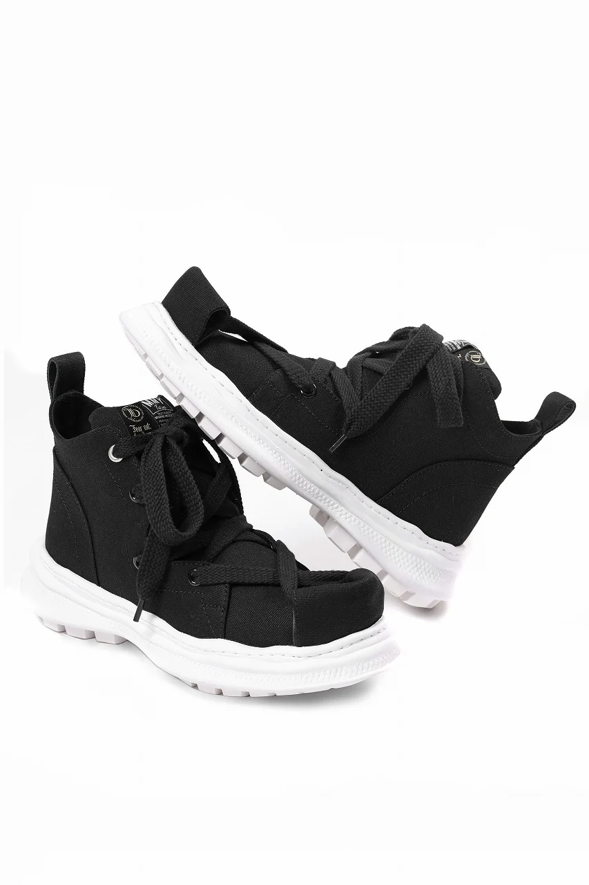 beauty : beast ROLL-TONGUE STAINNING SHOES feat. Maison MIHARA YASUHIRO (BLACK x BLACK) - Image 8