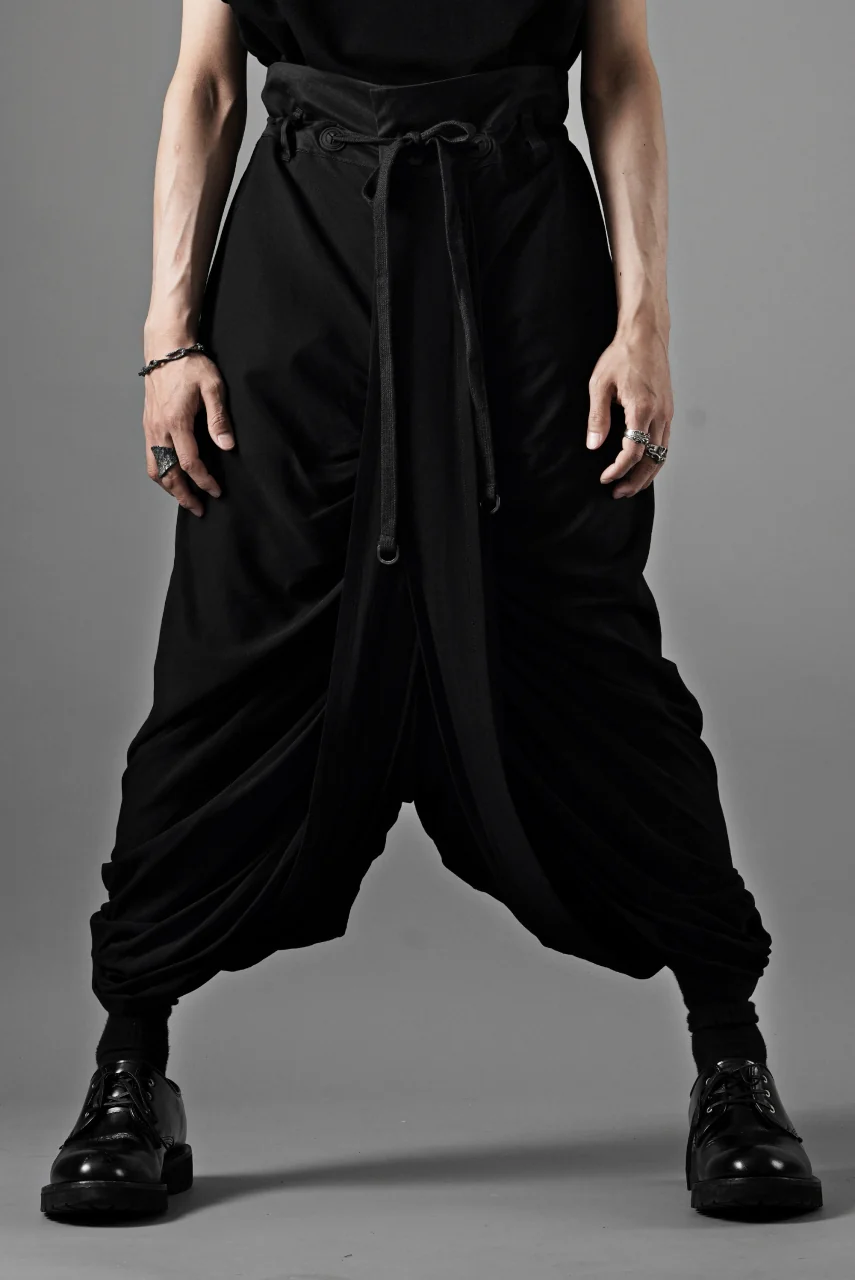 beauty : beast THE SAROUEL PANTS (BLACK) - Image 11