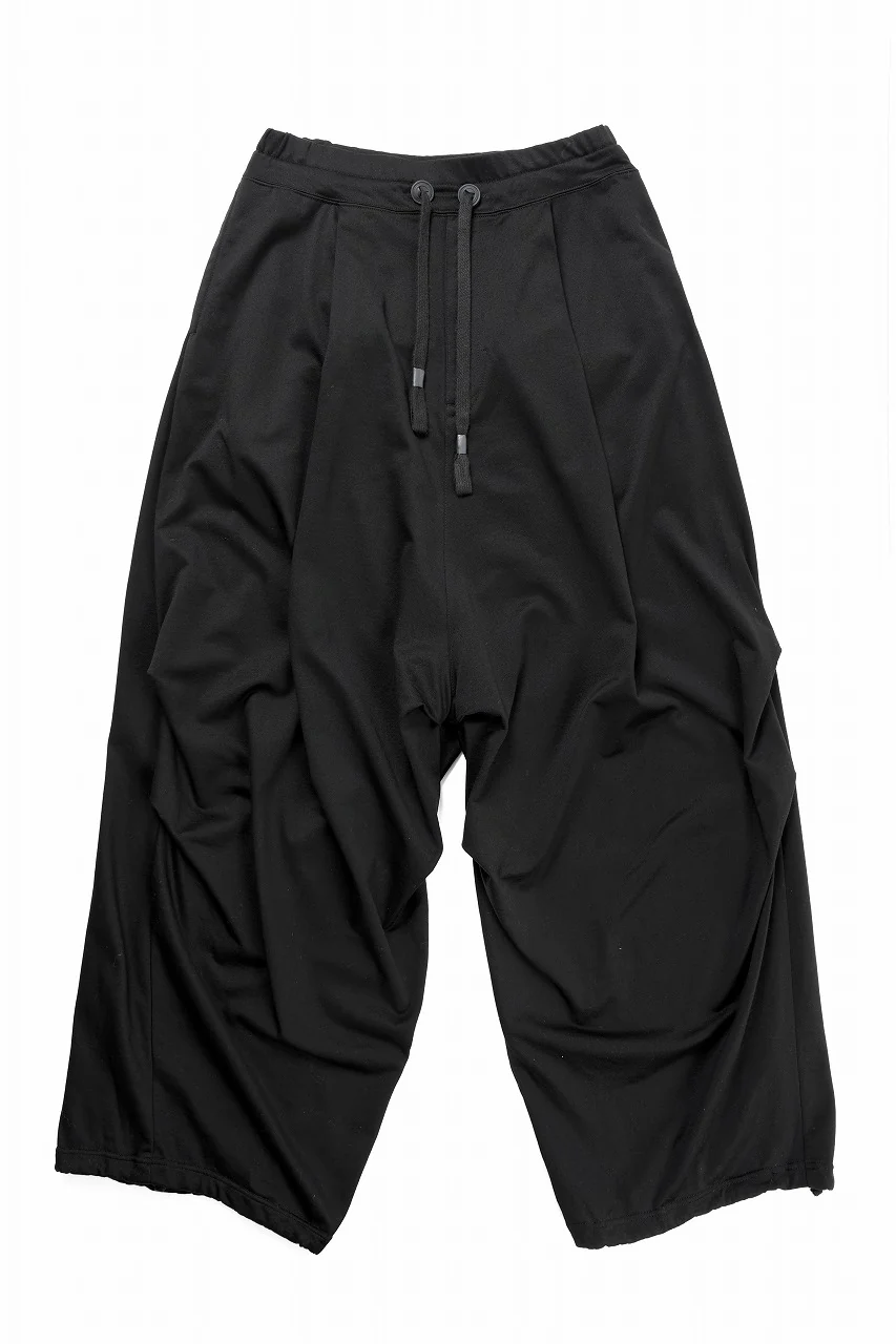beauty : beast SUPER WIDE SAROUEL PANTS (BLACK)