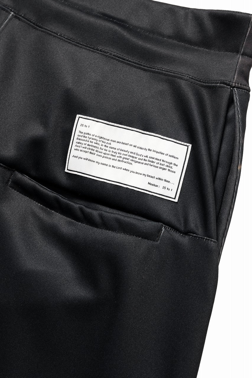 beauty : beast SUPER WIDE SAROUEL PANTS MK2 (BLACK SHAVING) - Image 10