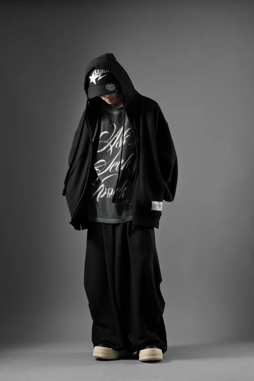beauty:beast VOLUMETRIC SWEATPANTS (BLACK) - Image 14