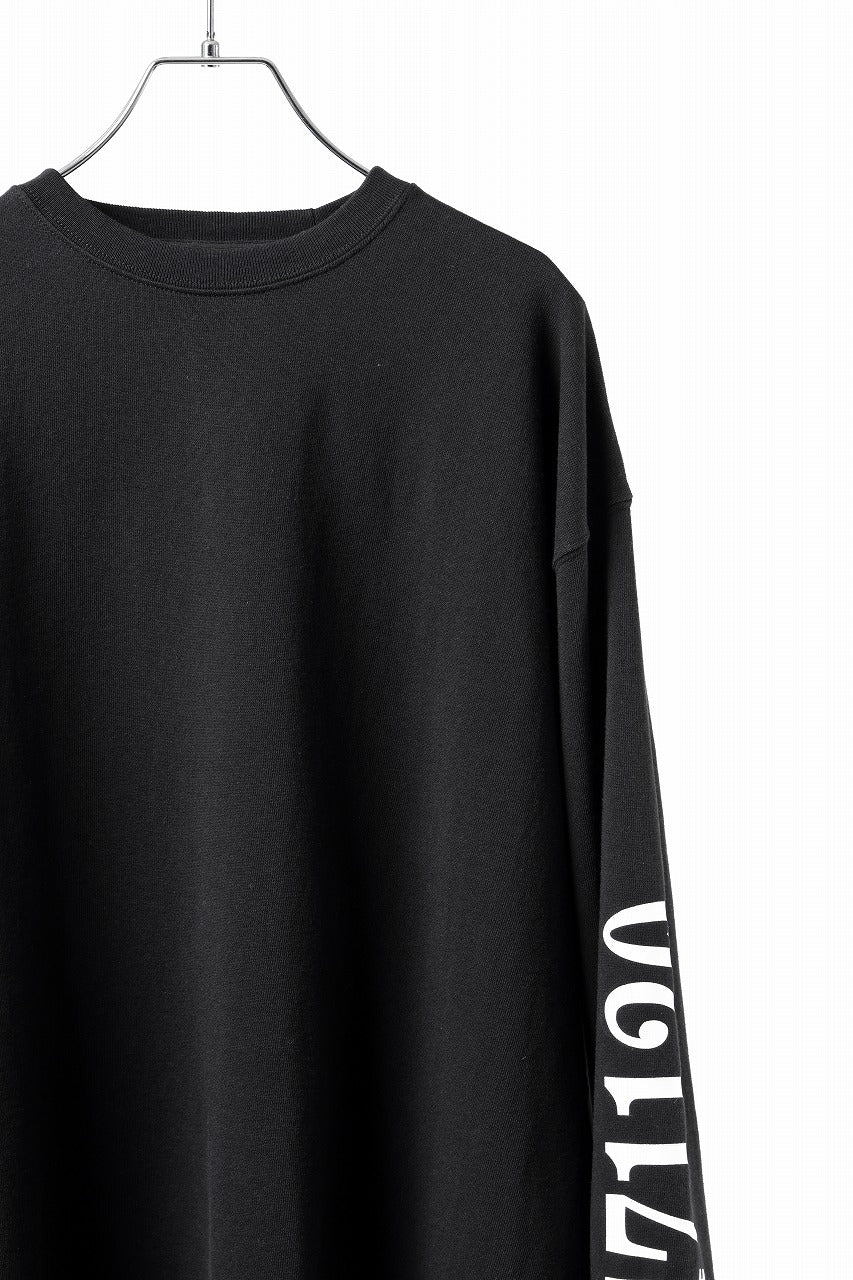 beauty : beast x 20471120 COLLABORATION L/S TEE _1 (BLACK) - Image 6