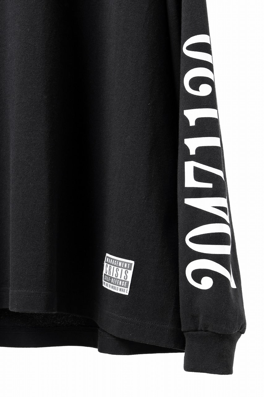 beauty : beast x 20471120 COLLABORATION L/S TEE _1 (BLACK) - Image 9
