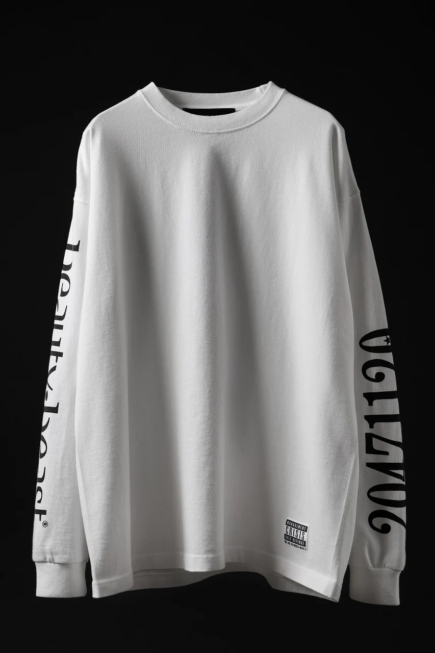 beauty : beast x 20471120 COLLABORATION L/S TEE _1 (WHITE) - Image 2