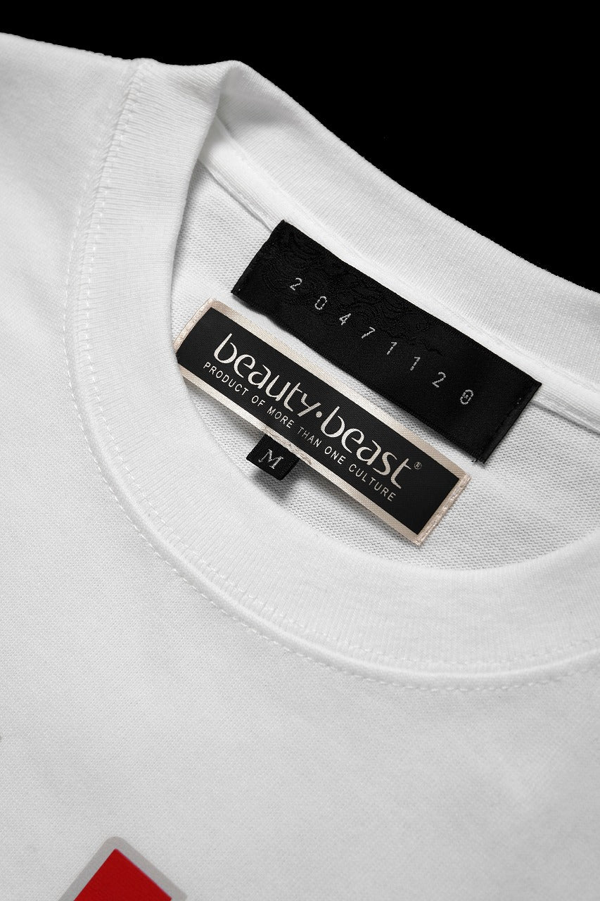 beauty : beast x 20471120 COLLABORATION S/S TEE _3 (WHITE) - Image 6