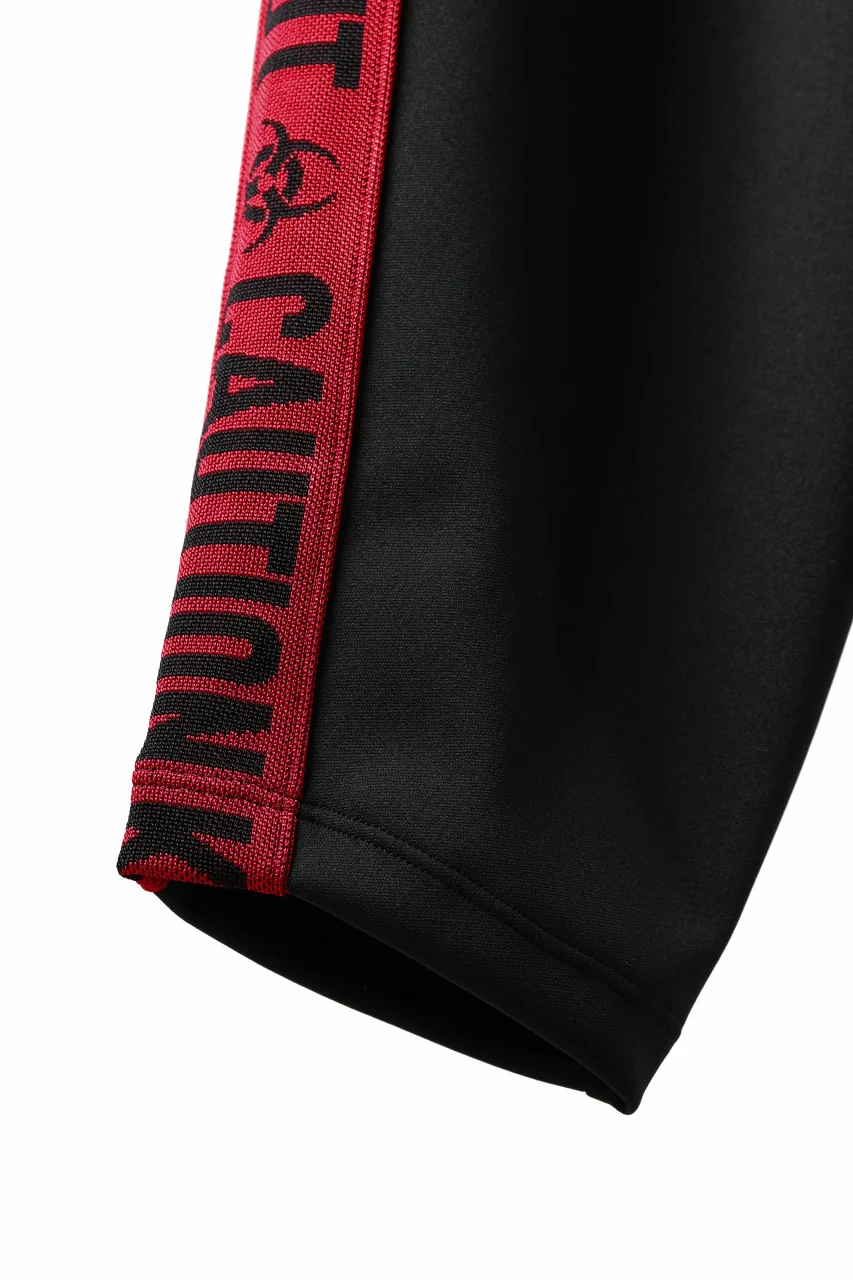 beauty : beast x CVTVLIST KEEP OUT TRACK PANTS (BLACK) - Image 14