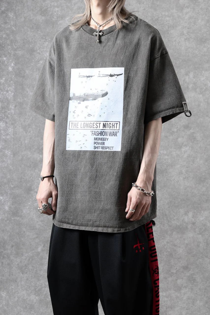beauty : beast x CVTVLIST S/S TEE "FASHION WAR" (G.BLACK) - Image 14