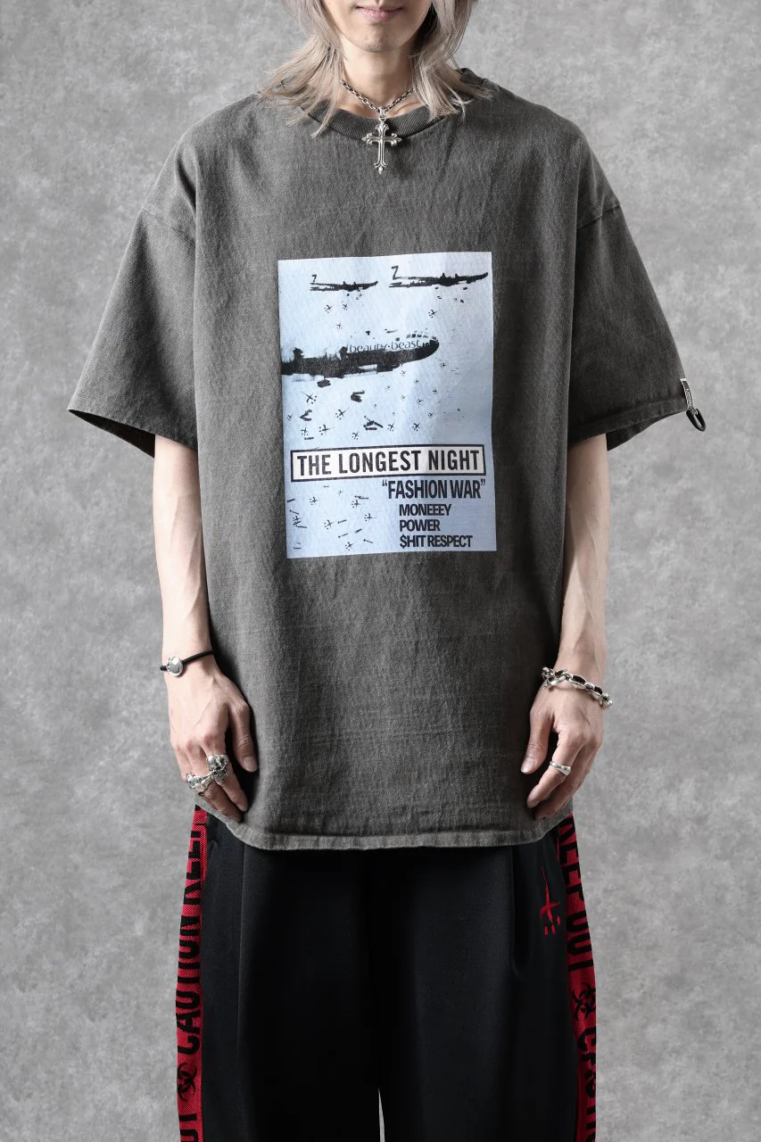beauty : beast x CVTVLIST S/S TEE "FASHION WAR" (G.BLACK) - Image 15