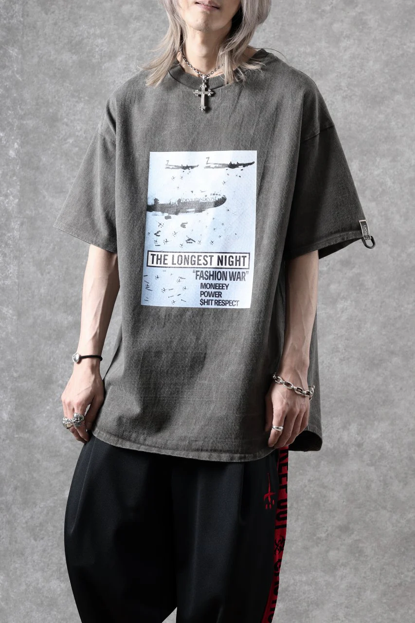 beauty : beast x CVTVLIST S/S TEE "FASHION WAR" (G.BLACK) - Image 17
