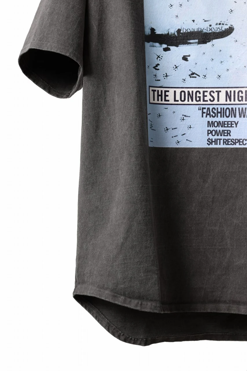 beauty : beast x CVTVLIST S/S TEE "FASHION WAR" (G.BLACK) - Image 5