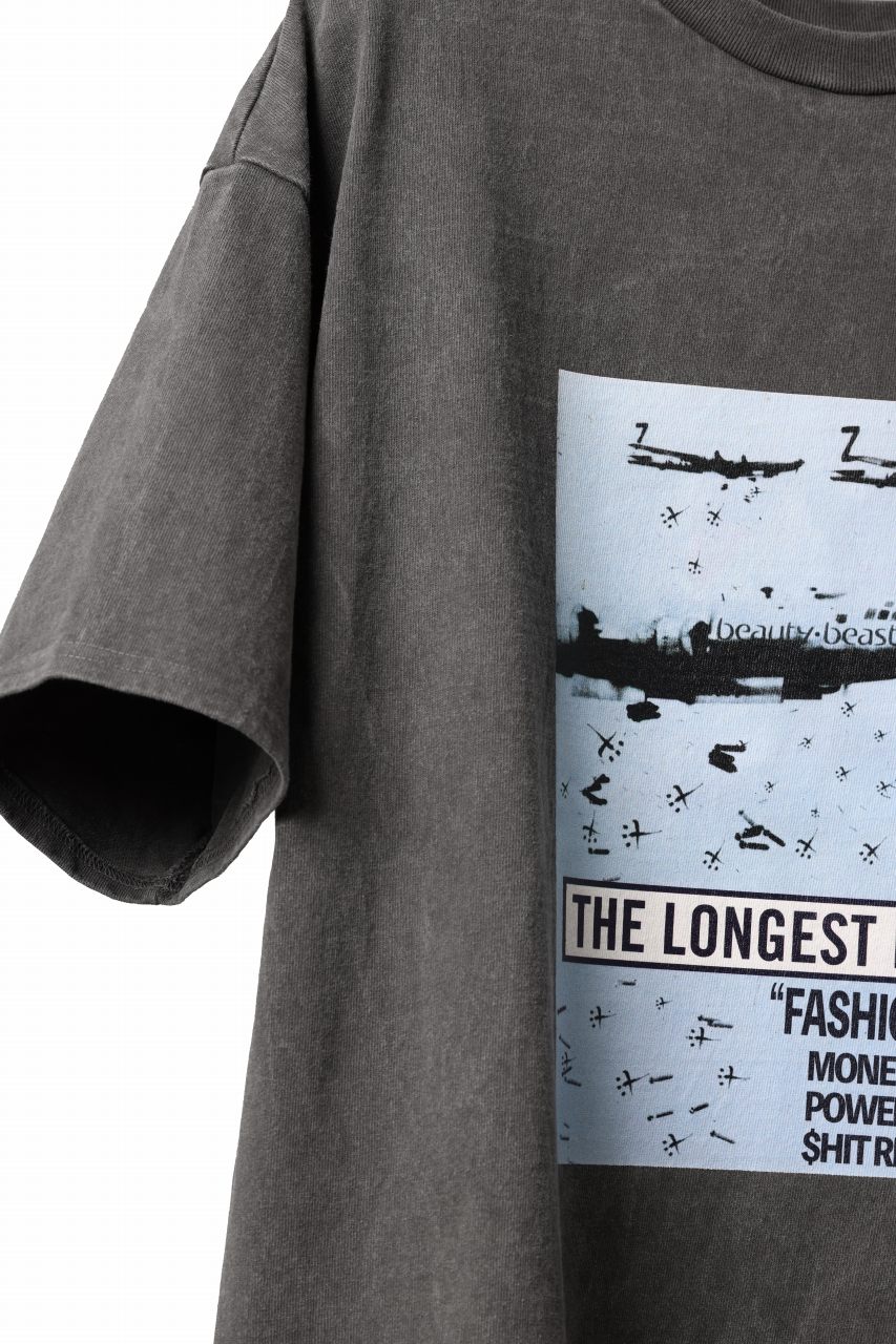 beauty : beast x CVTVLIST S/S TEE "FASHION WAR" (G.BLACK) - Image 6