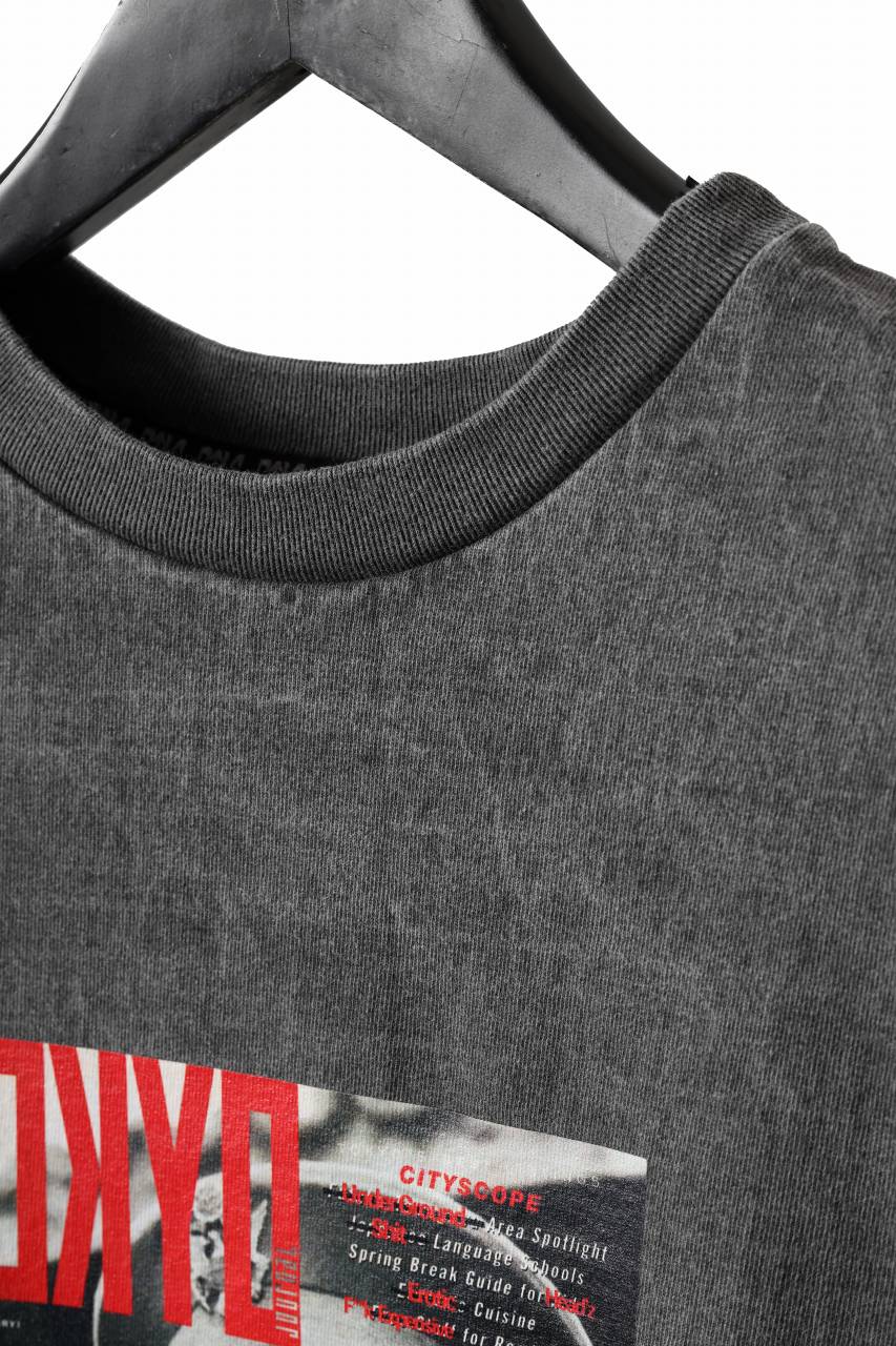 beauty : beast x CVTVLIST S/S TEE "TOKYO BURNING" (G.BLACK) - Image 8