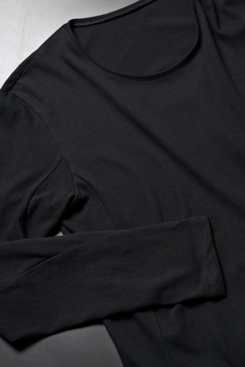 black crow x LOOM exclusive long sleeve tops / soft cotton jersey (d.grey) - Image 20