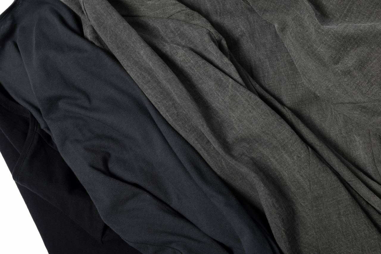 black crow x LOOM exclusive long sleeve tops / soft cotton jersey (d.grey) - Image 24