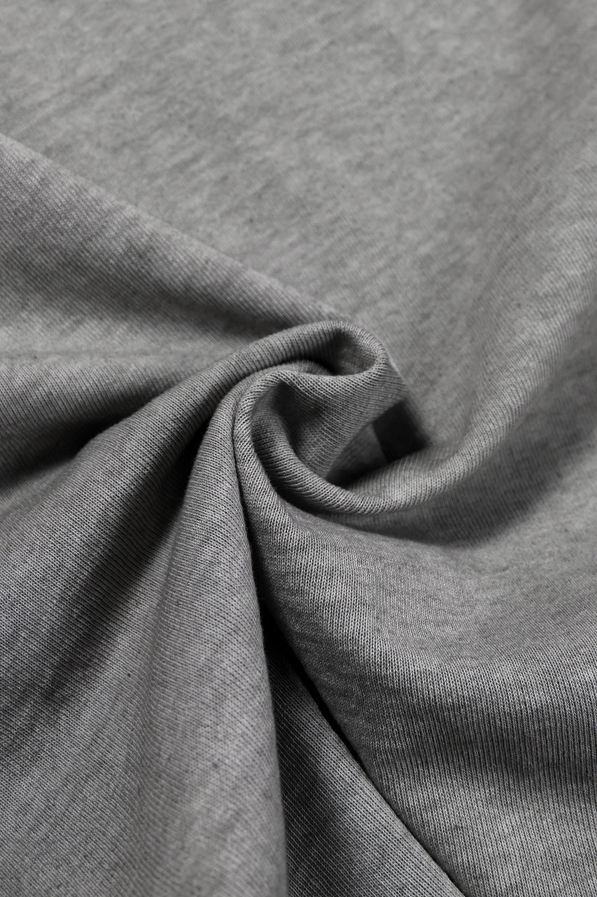 black crow x LOOM exclusive short sleeve tops / dyed medium cotton jersey (淡墨) - Image 15