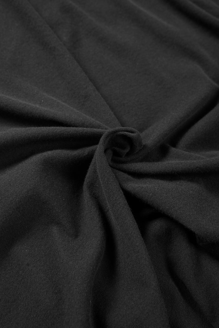 black crow x LOOM exclusive short sleeve tops / supima cotton jersey (BLACK) - Image 10