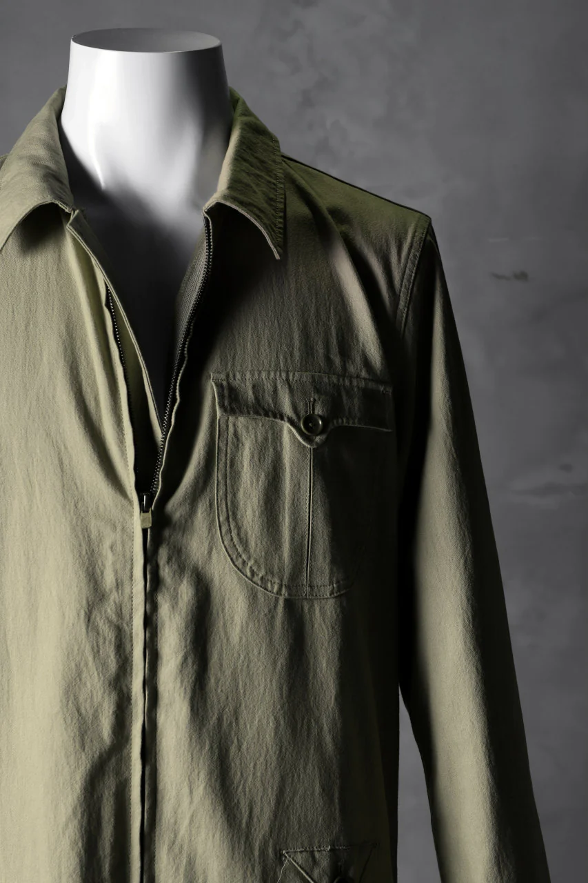 blackcrow all in one suits / cotton woven (BEIGE) - Image 7