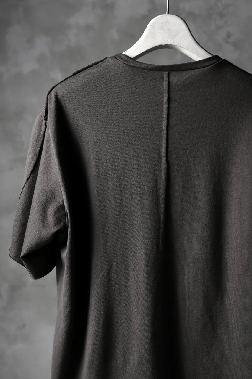 blackcrow short sleeve cutsewn / silky touch cotton (grey) - Image 5