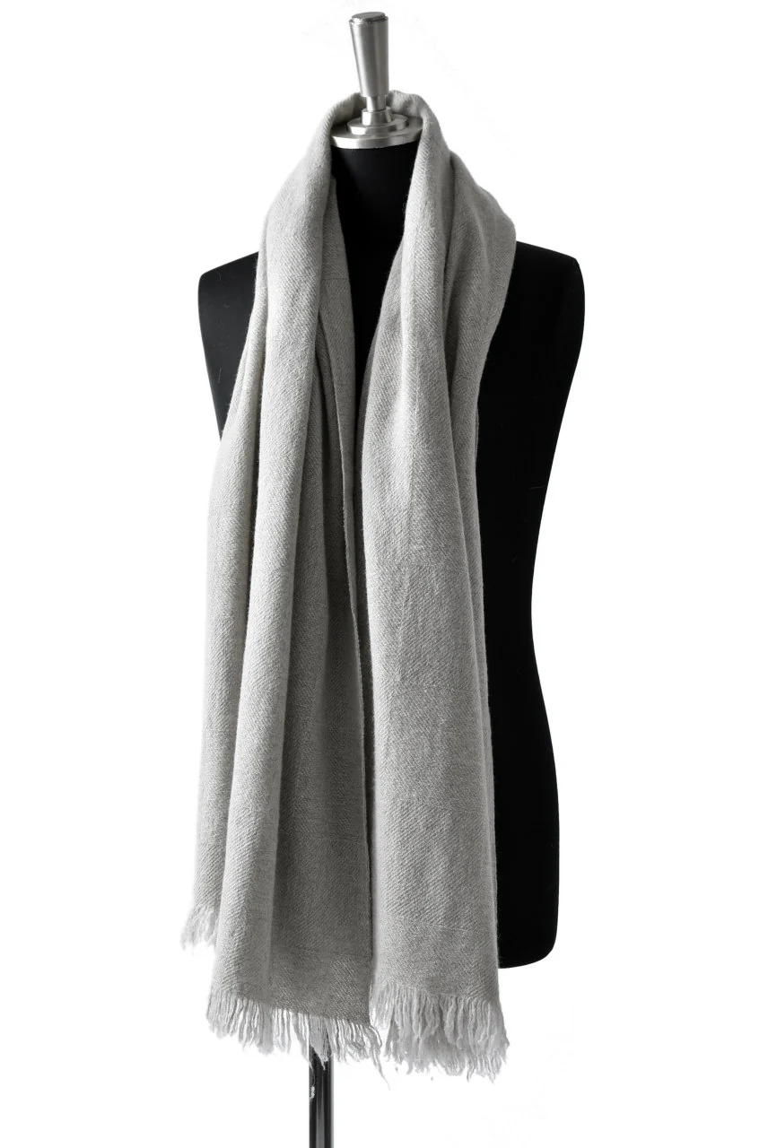 blackcrow stole mi/wo/ny woven (IVORY) - Image 8