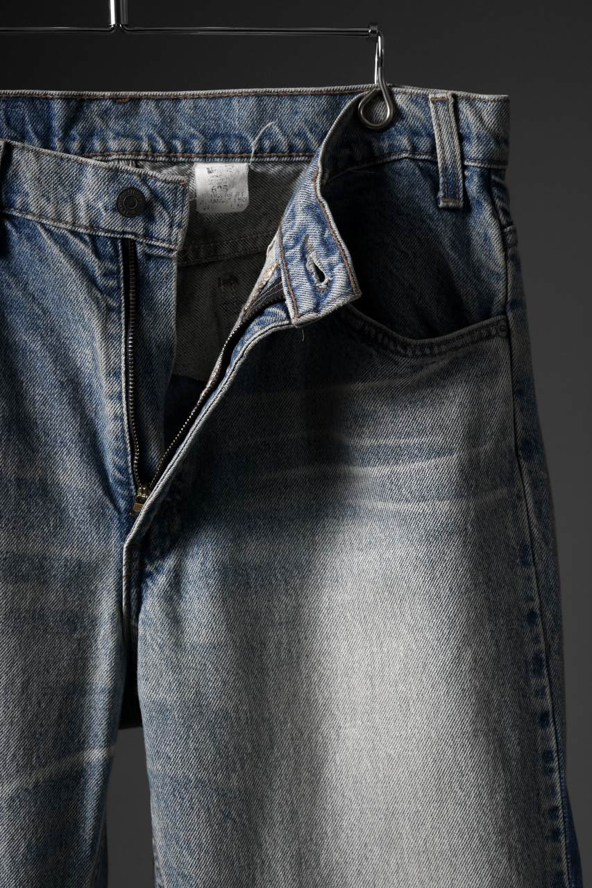 CHANGES BAGGY DENIM PANTS MADE BY VTG LEVI’S JEANS (INDIGO) - Image 8