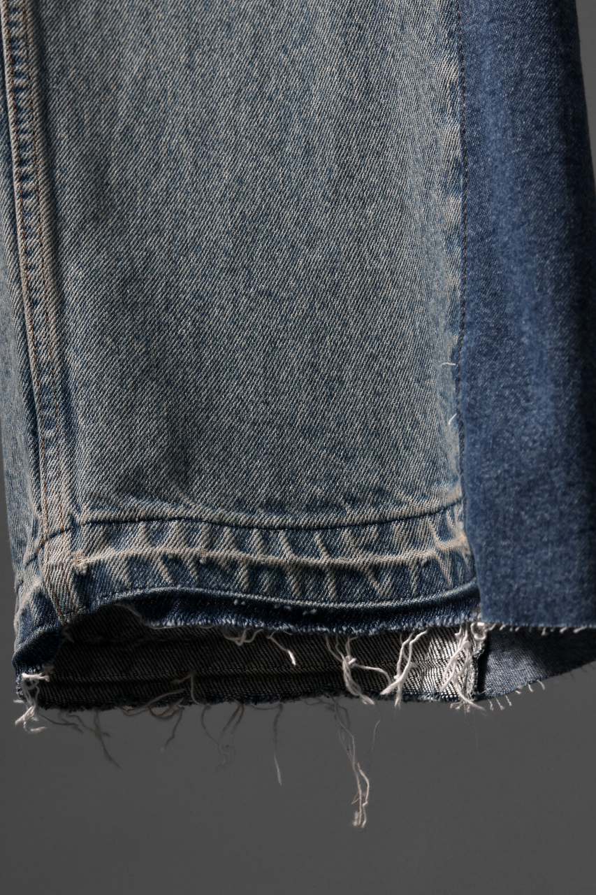 CHANGES BAGGY DENIM PANTS MADE BY VTG LEVI’S JEANS (INDIGO) - Image 9