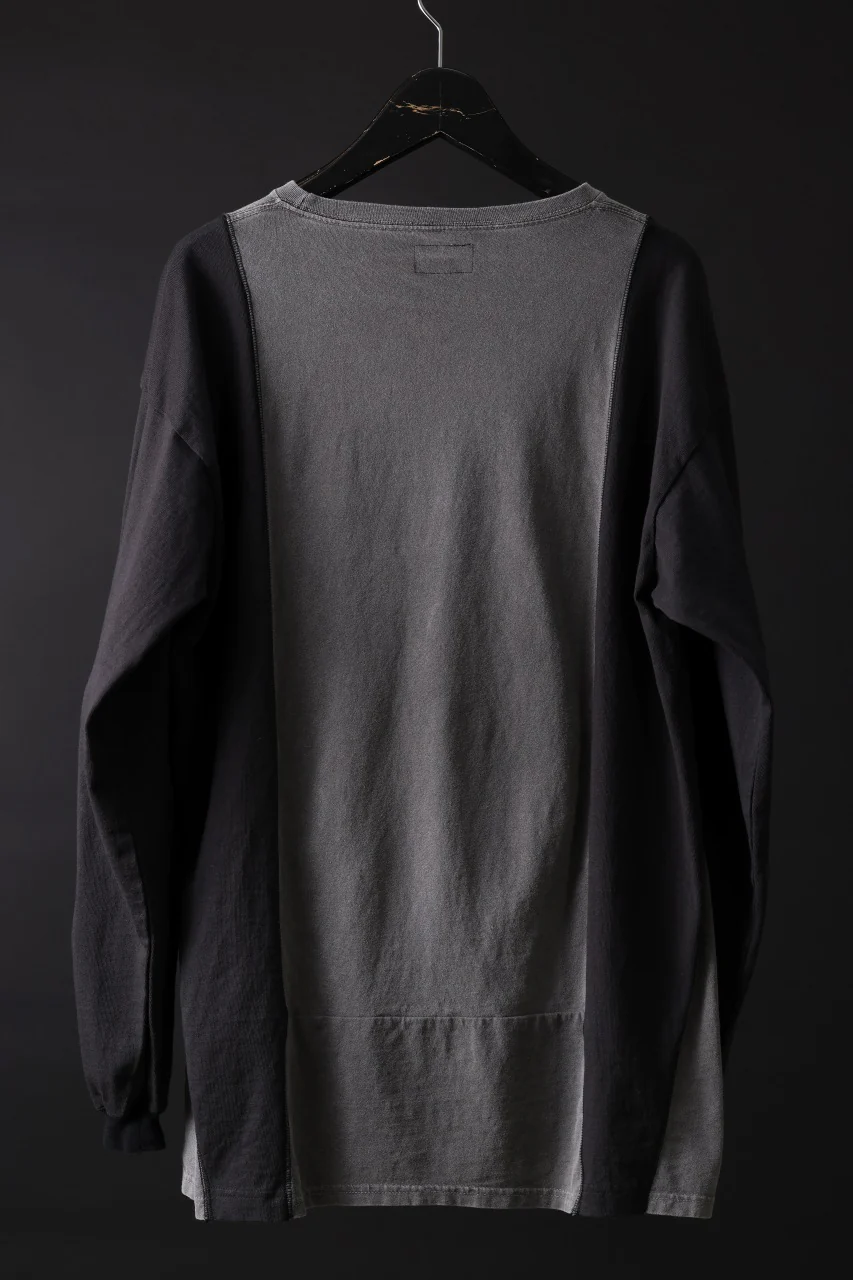 CHANGES exclusive VINTAGE REMAKE L/S TOPS (MULTI BLACK #A') - Image 3