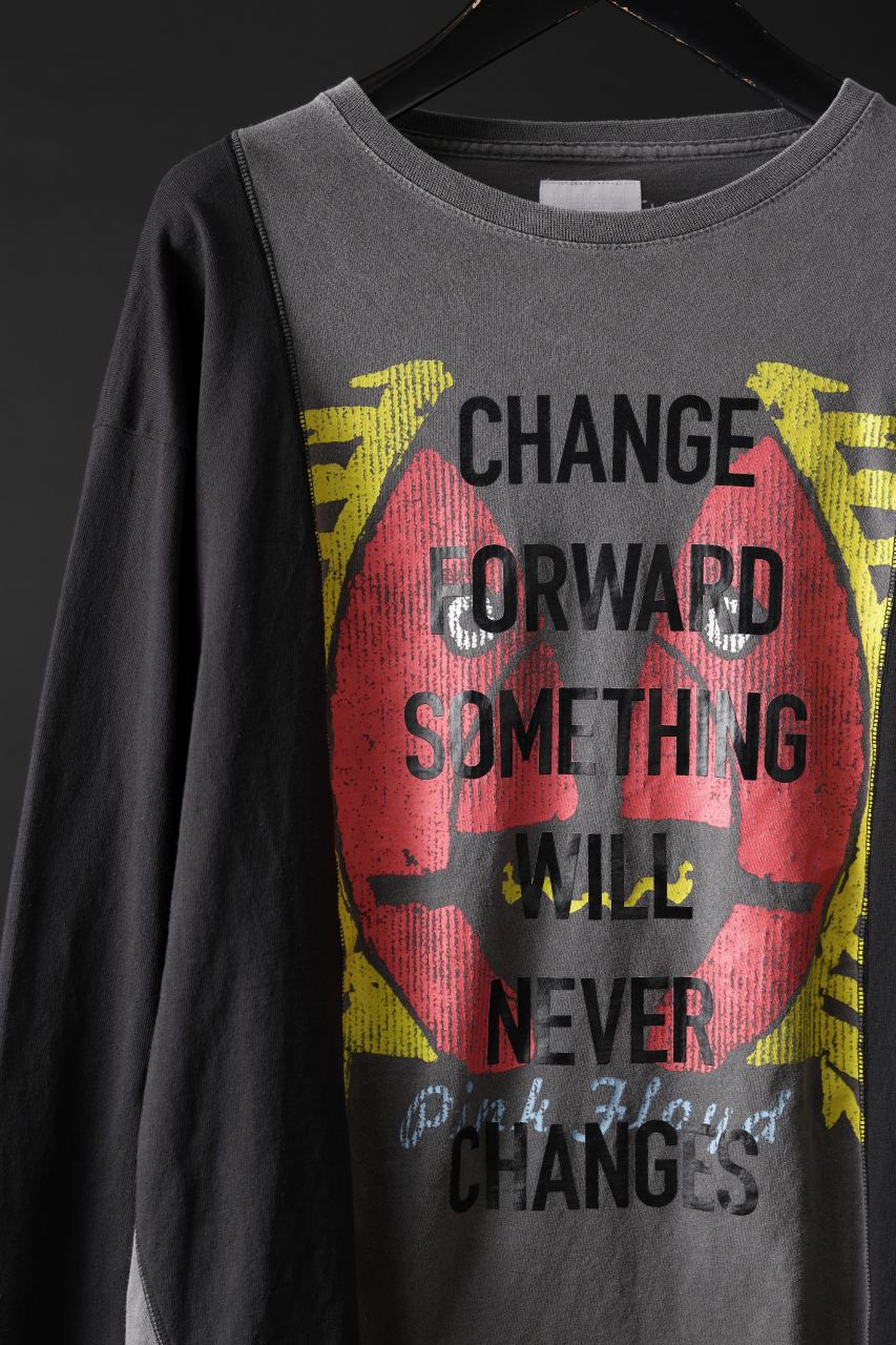 CHANGES exclusive VINTAGE REMAKE L/S TOPS (MULTI BLACK #A') - Image 4