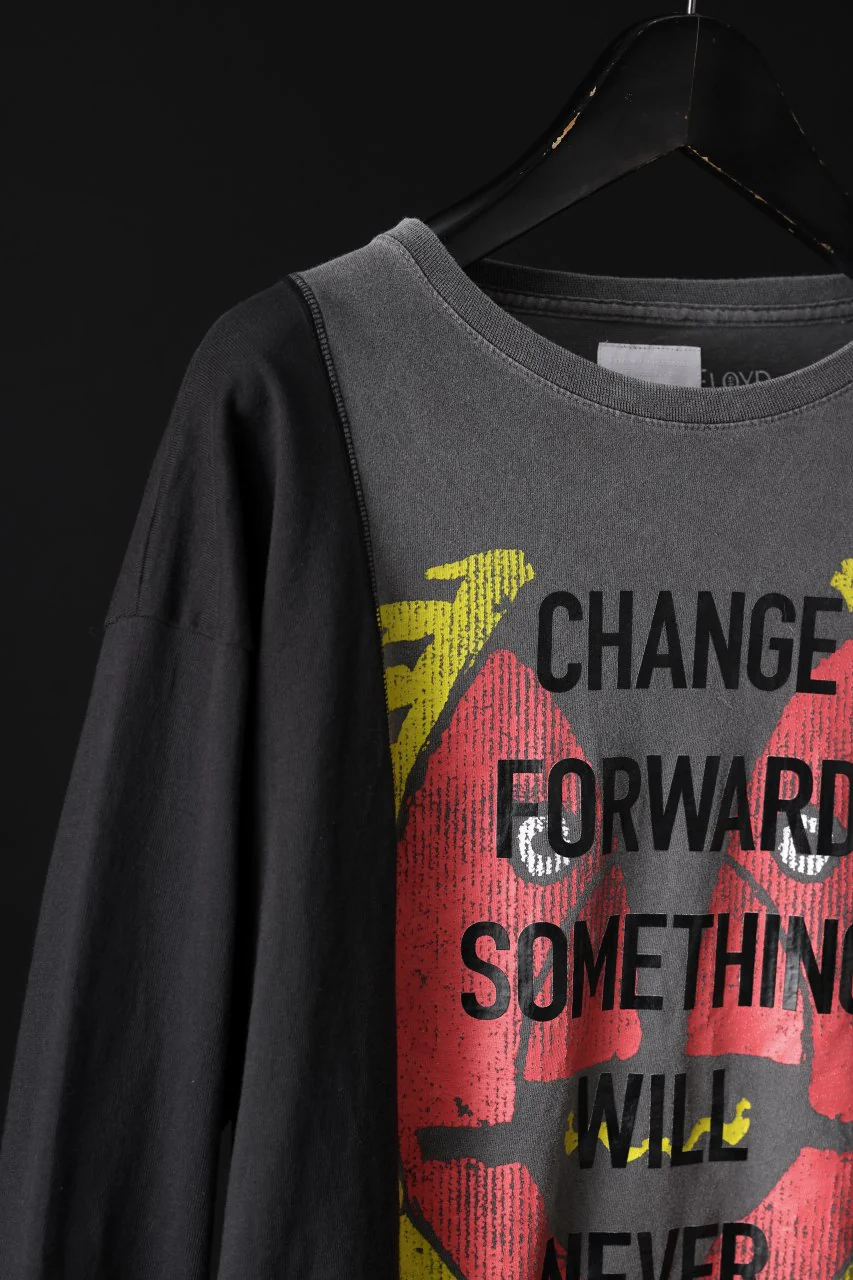 CHANGES exclusive VINTAGE REMAKE L/S TOPS (MULTI BLACK #A') - Image 6