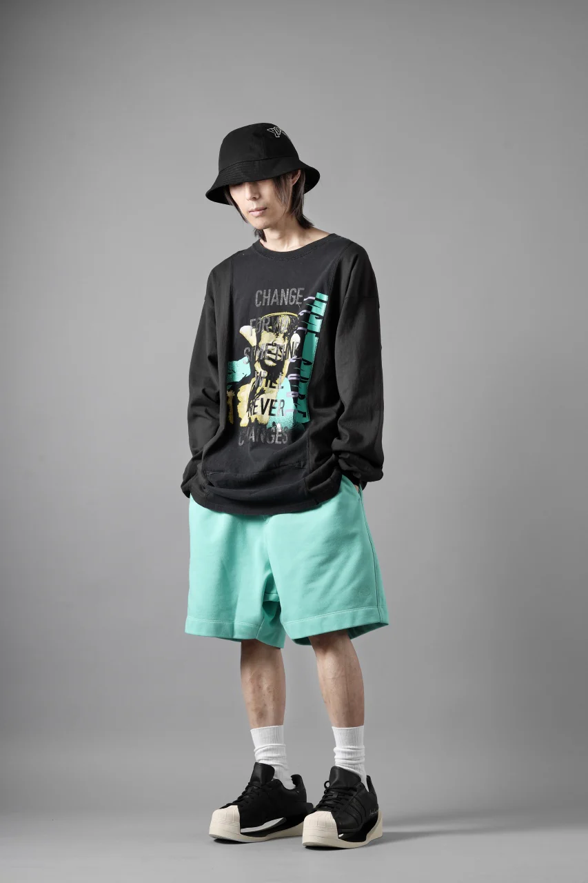 CHANGES exclusive VINTAGE REMAKE L/S TOPS (MULTI BLACK #A) - Image 11
