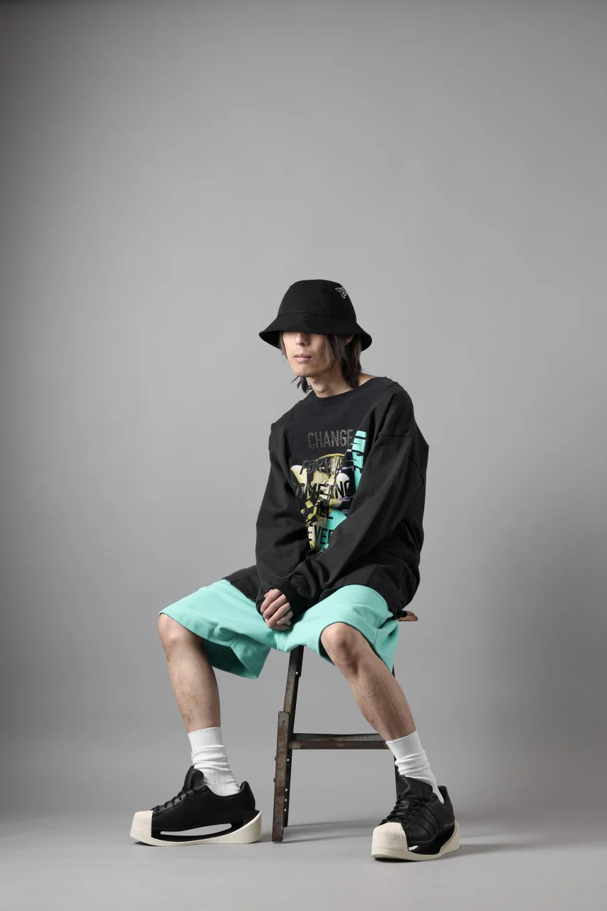 CHANGES exclusive VINTAGE REMAKE L/S TOPS (MULTI BLACK #A) - Image 17