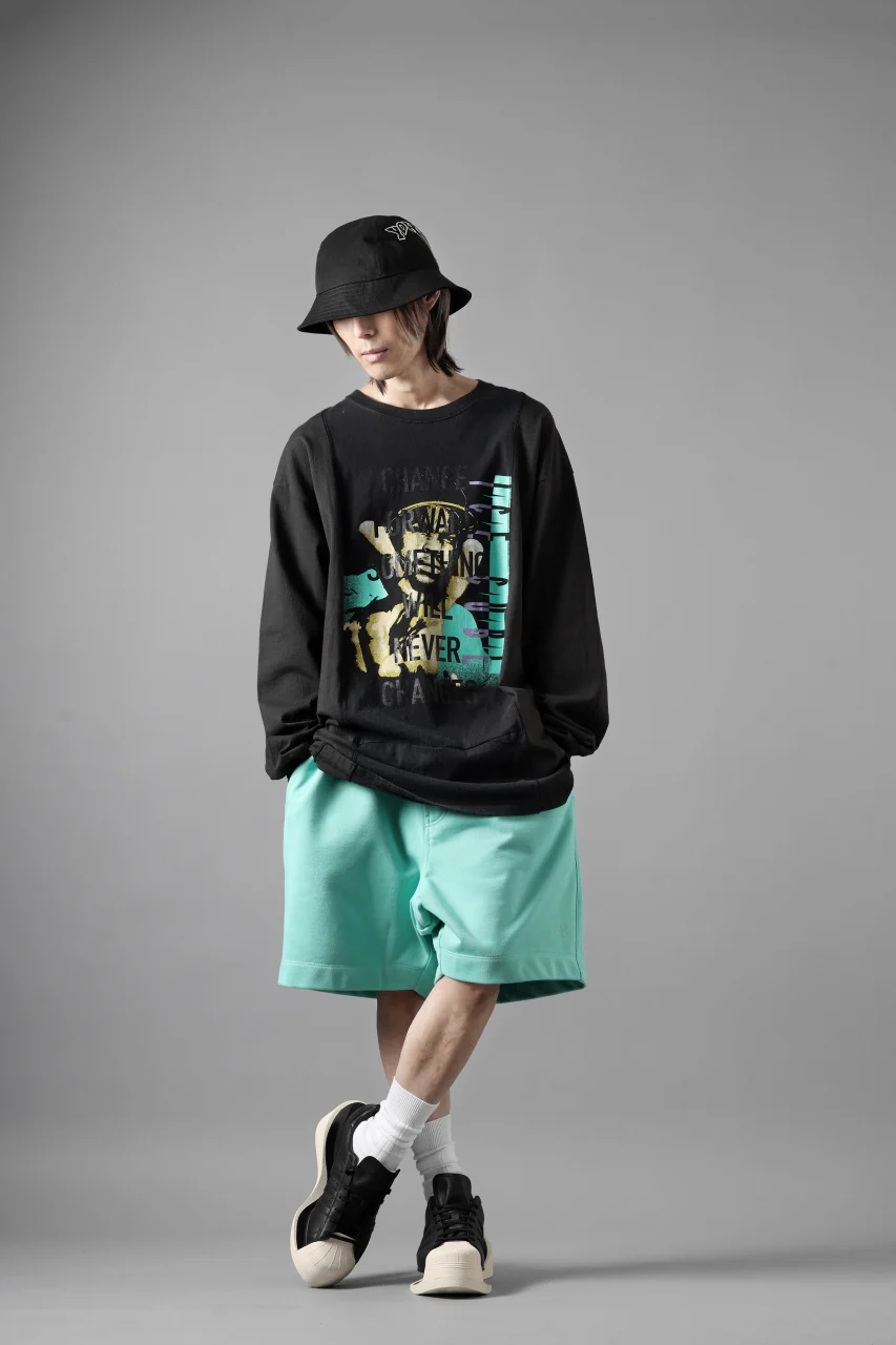 CHANGES exclusive VINTAGE REMAKE L/S TOPS (MULTI BLACK #A) - Image 9