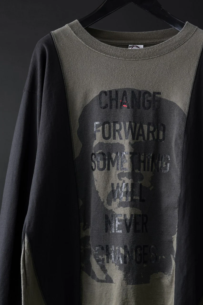 CHANGES exclusive VINTAGE REMAKE L/S TOPS (MULTI BLACK #B') - Image 4