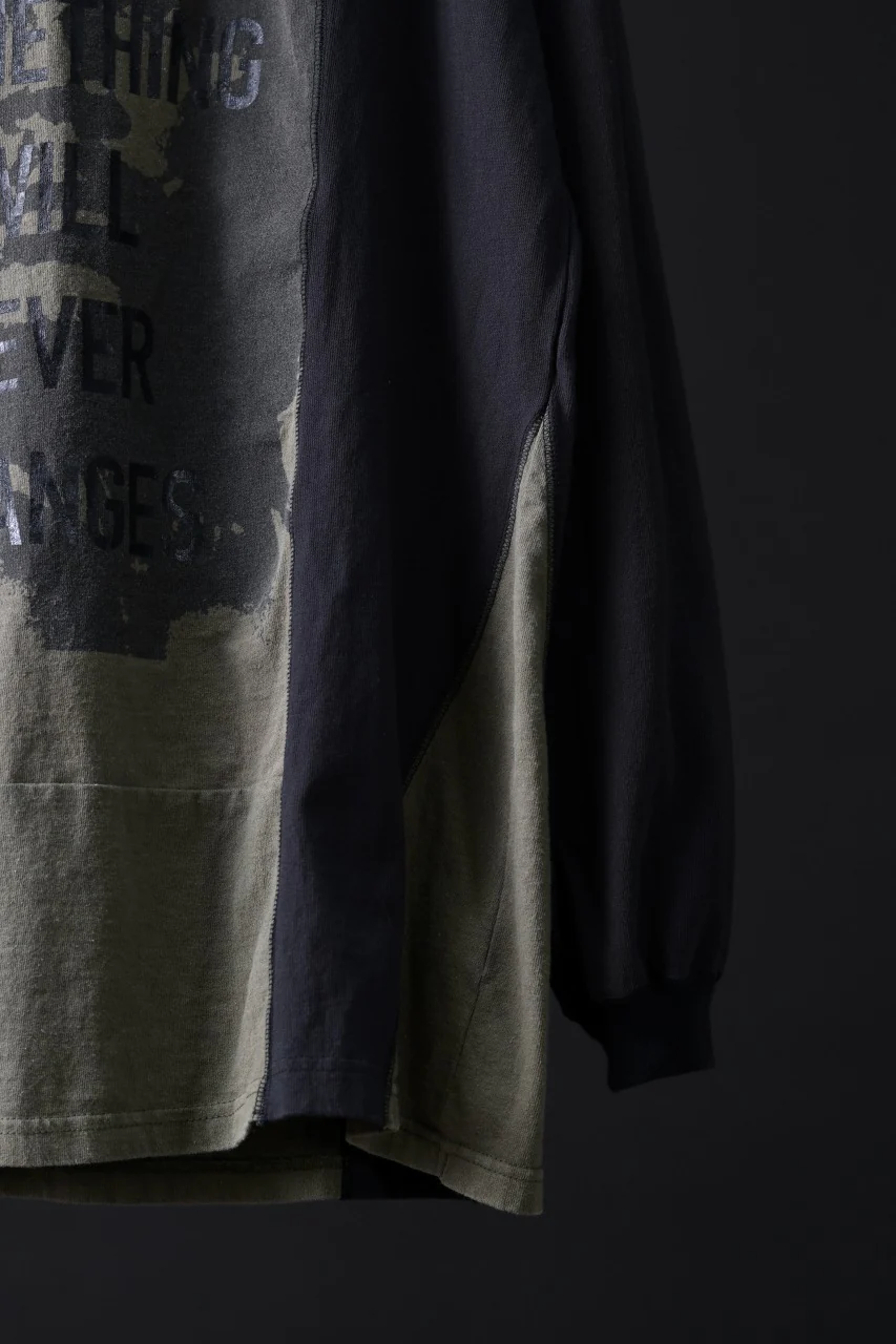 CHANGES exclusive VINTAGE REMAKE L/S TOPS (MULTI BLACK #B') - Image 5