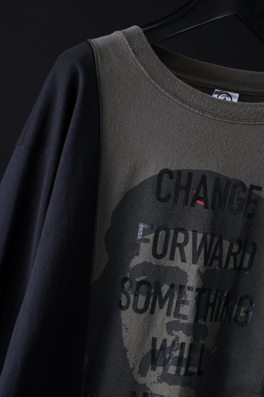 CHANGES exclusive VINTAGE REMAKE L/S TOPS (MULTI BLACK #B') - Image 7