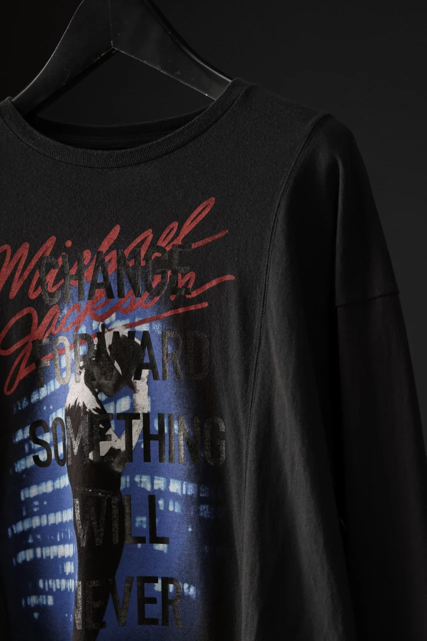 CHANGES exclusive VINTAGE REMAKE L/S TOPS (MULTI BLACK #B) - Image 5