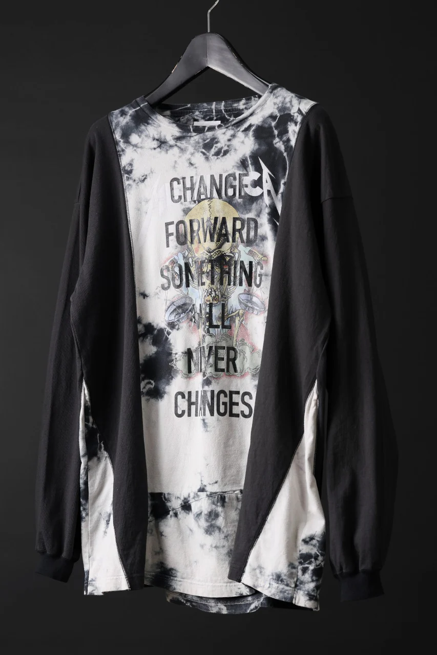 CHANGES exclusive VINTAGE REMAKE L/S TOPS (MULTI BLACK #C') - Image 3