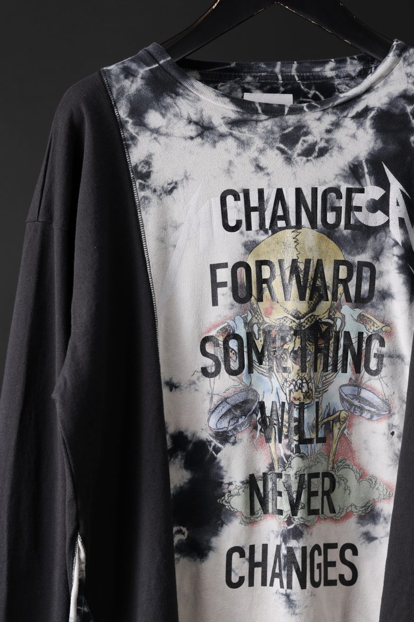 CHANGES exclusive VINTAGE REMAKE L/S TOPS (MULTI BLACK #C') - Image 5