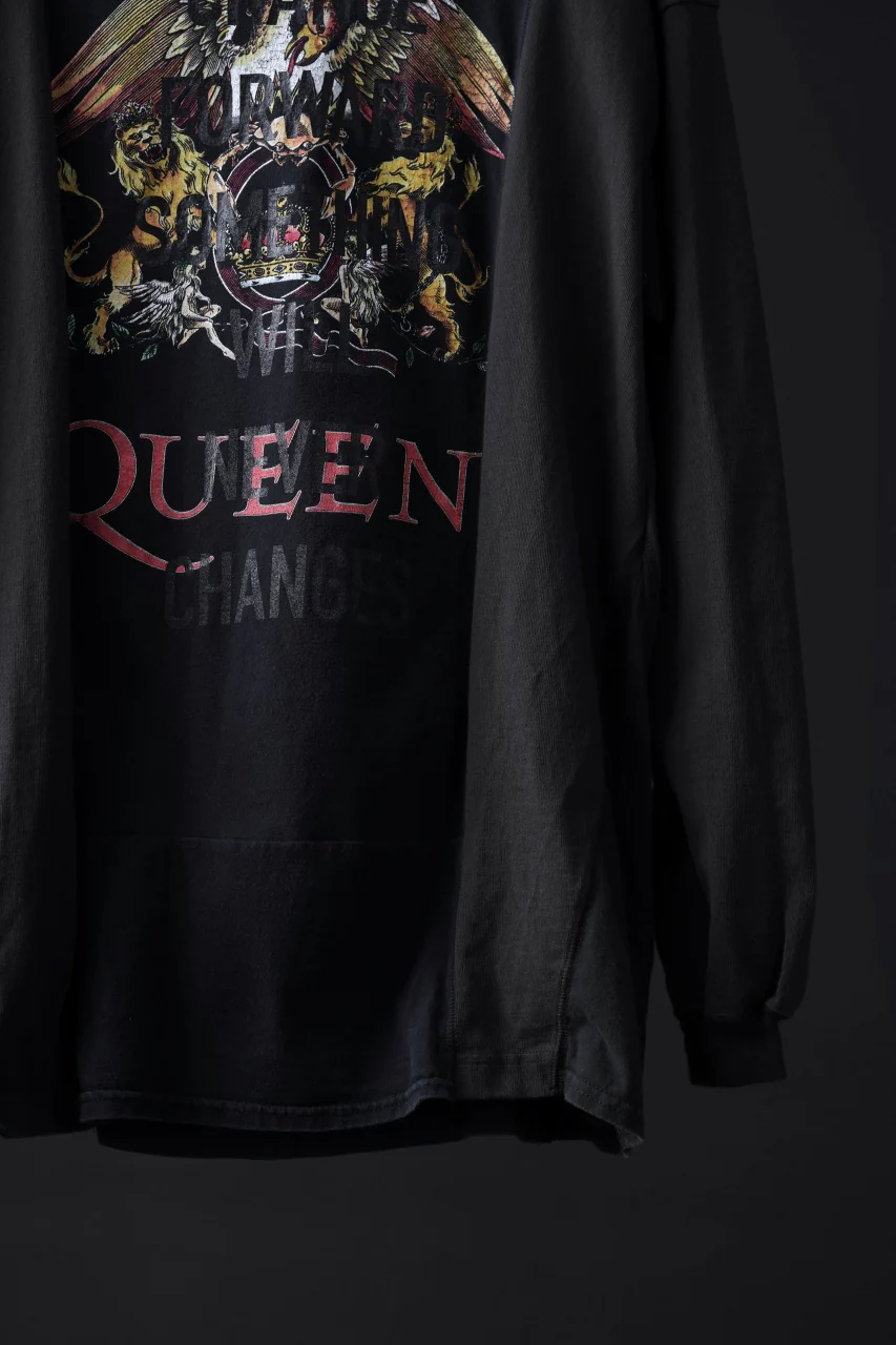 CHANGES exclusive VINTAGE REMAKE L/S TOPS (MULTI BLACK #C) - Image 5