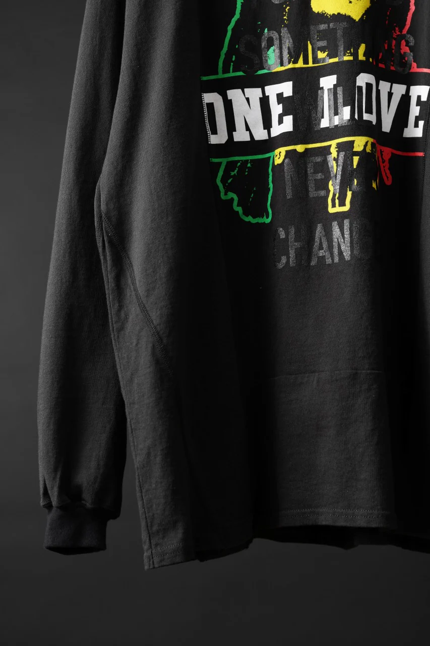 CHANGES exclusive VINTAGE REMAKE L/S TOPS (MULTI BLACK #D') - Image 5