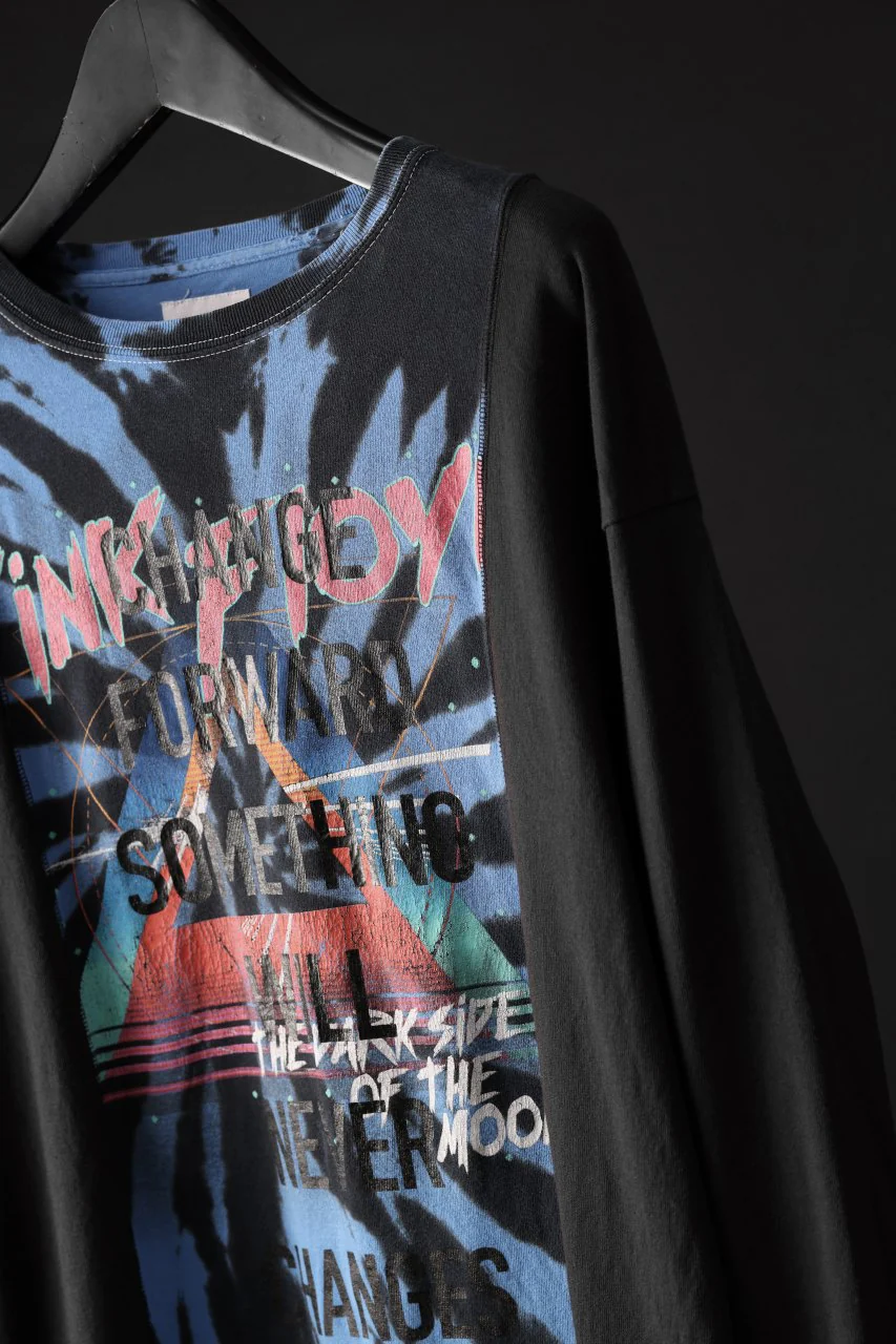 CHANGES exclusive VINTAGE REMAKE L/S TOPS (MULTI BLACK #D) - Image 6