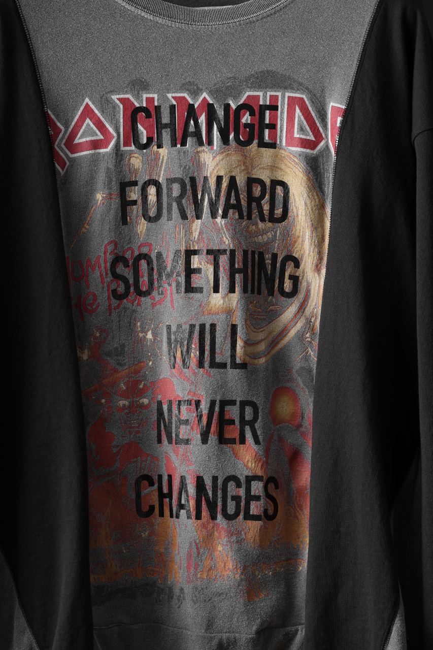 CHANGES exclusive VINTAGE REMAKE L/S TOPS (MULTI BLACK #E') - Image 6